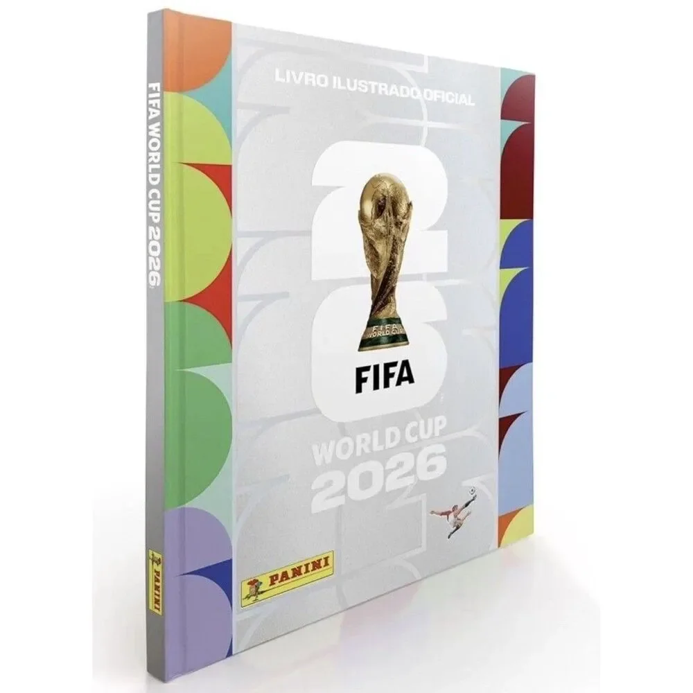 Panini FIFA World Cup 2026 Silver Hardcover Sticker Album Version BrazilianLATAM